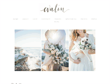 Tablet Screenshot of evalinphotography.com